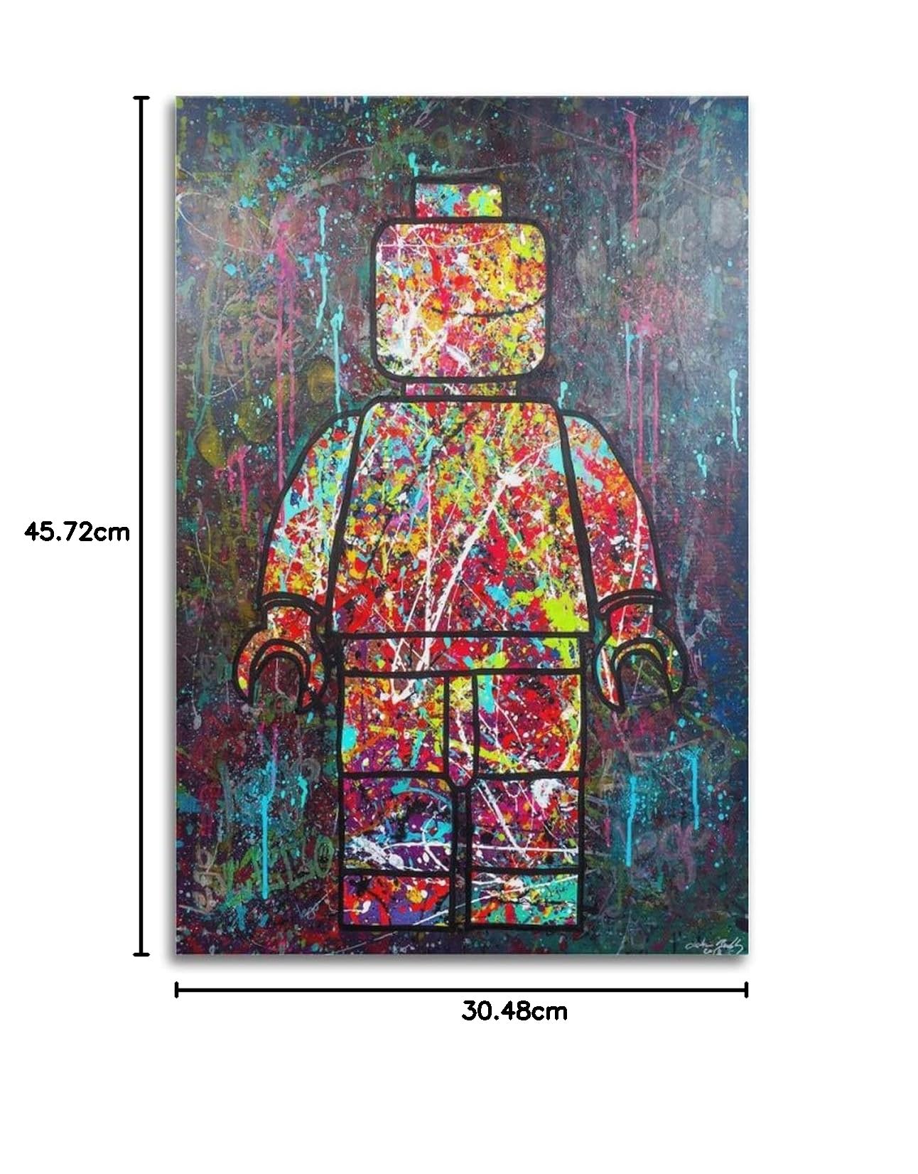 Amazon.co.jp: アートポスター Tableau レゴ ポップポスター 装飾絵画