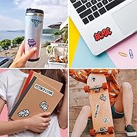 Vista 6 de BulbaCraft Pegatinas Legendarias de Bandas de Rock – Adhesivos de Vinilo para Laptop de Heavy Metal - Pegatinas de Bandas de Vinilo para Adultos