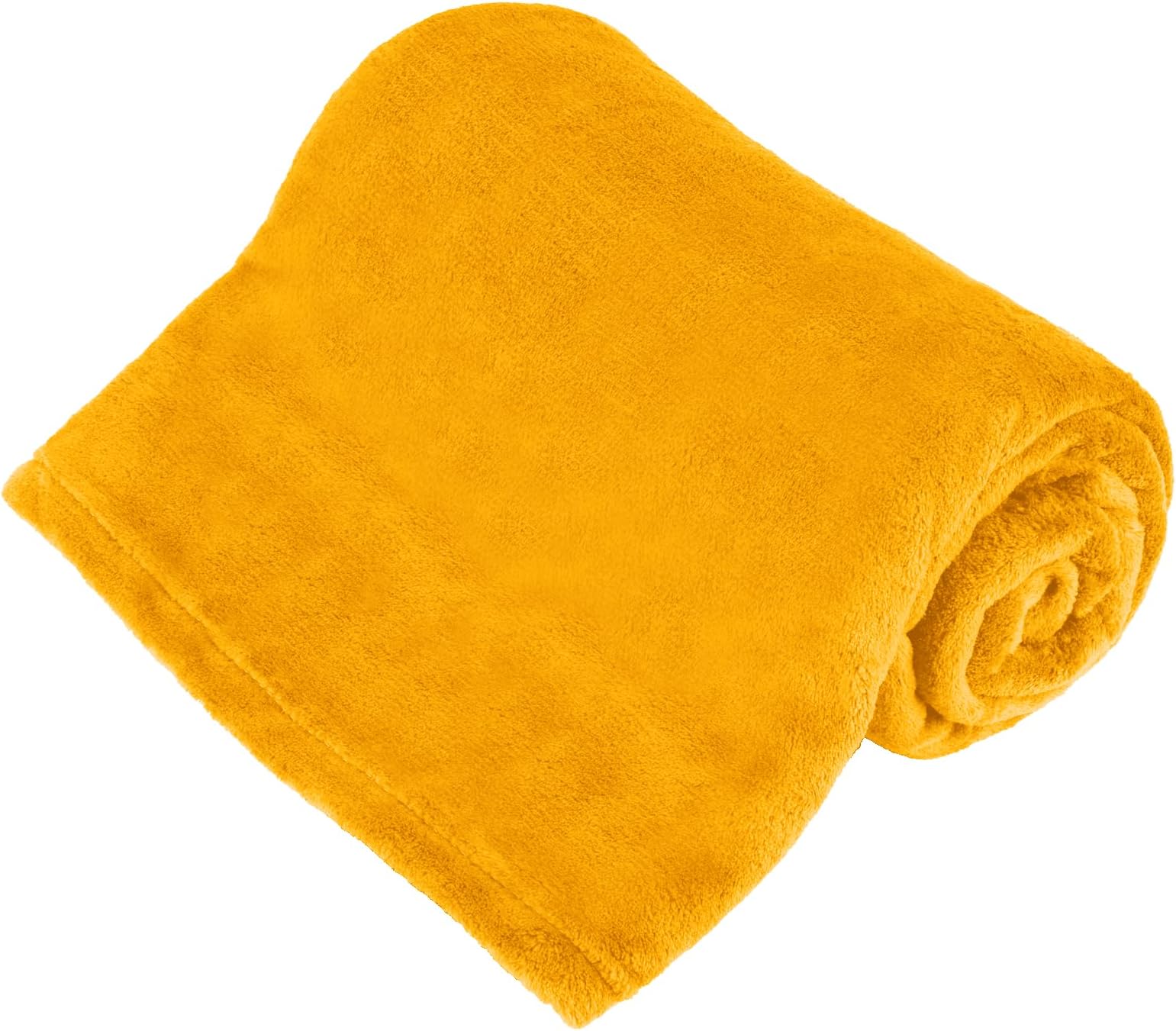 Couverture Plaid MIULEE Velours Flanelle - Vert - 170x200 Cm - Lit Canapé