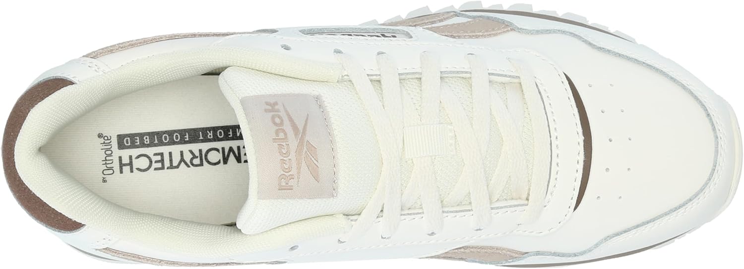 Reebok Women's Glide Sneaker, Chalk/Ash/Moonstone, Women's Size 8 - Image 5