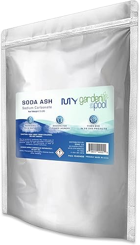 Miniatura 9 de Ceniza de soda, aumento de pH para aguas cristalinas, refuerzo de lavandería, fijador de teñido anudado, eleva tu piscina y proyectos con carbonato