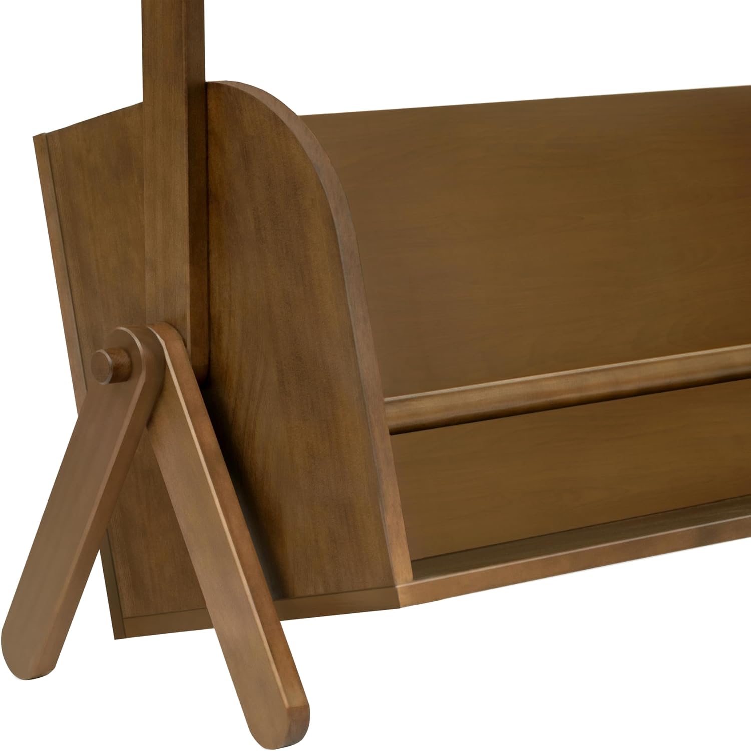 Babyletto Kids Tally Storage and Bookshelf in Natural Walnut, Greenguard Gold Certified