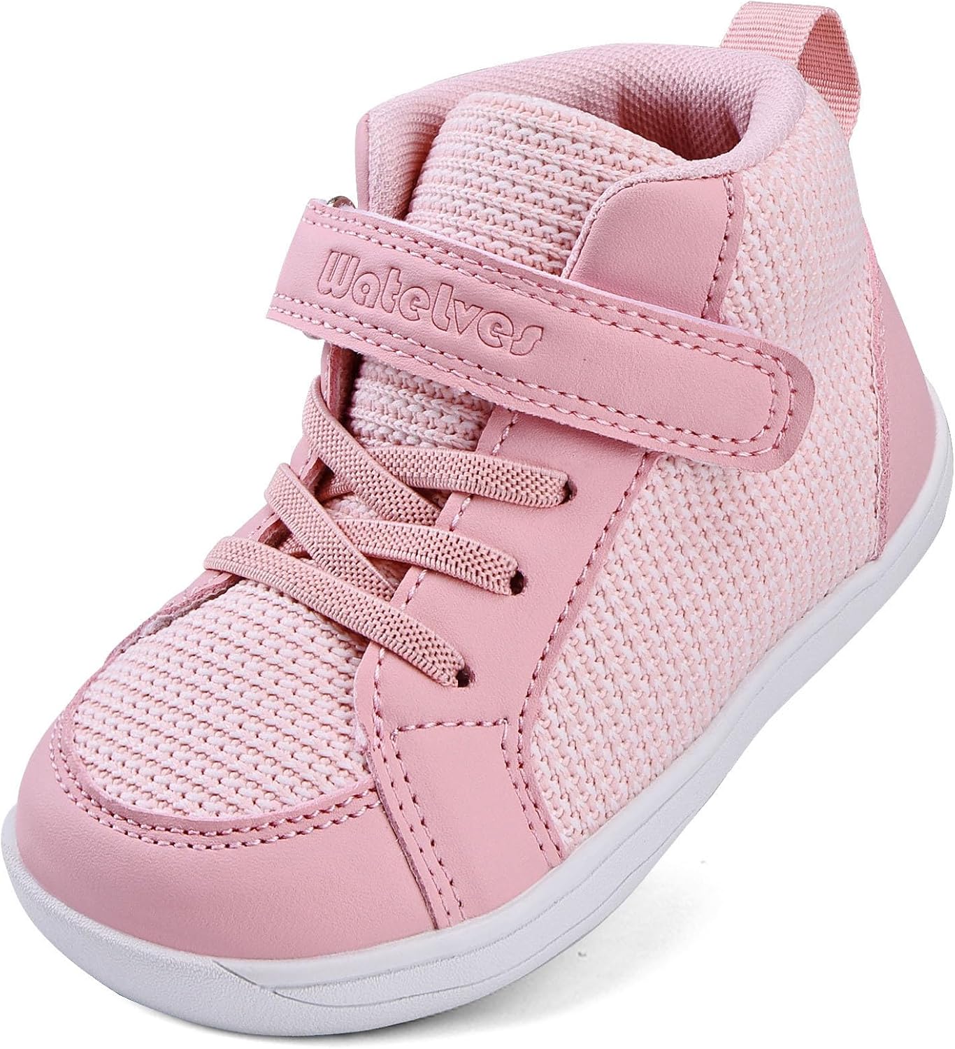 WateLves Toddler Wide High Top Sneakers - Flexible Fit