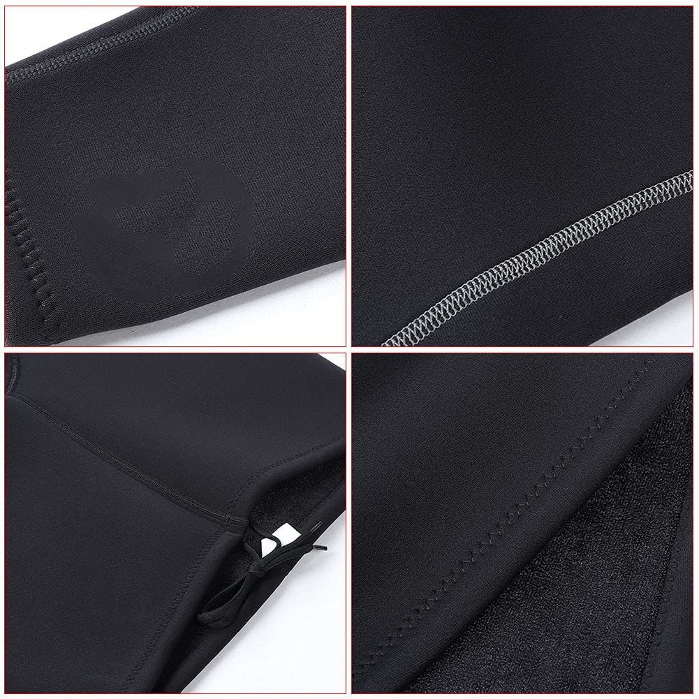 Bediffer Pantaloni da Sub Invernali in Neoprene da 3 Mm con Design a Vita Alta per lo Snorkeling e gli Sport Acquatici, Leggeri, Adatti per Uomini e Donne