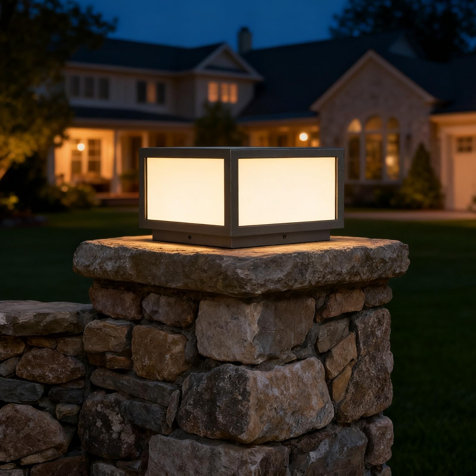 Amazon.com: SkyGlow Column Light, 120V Line Voltage Aluminum LED