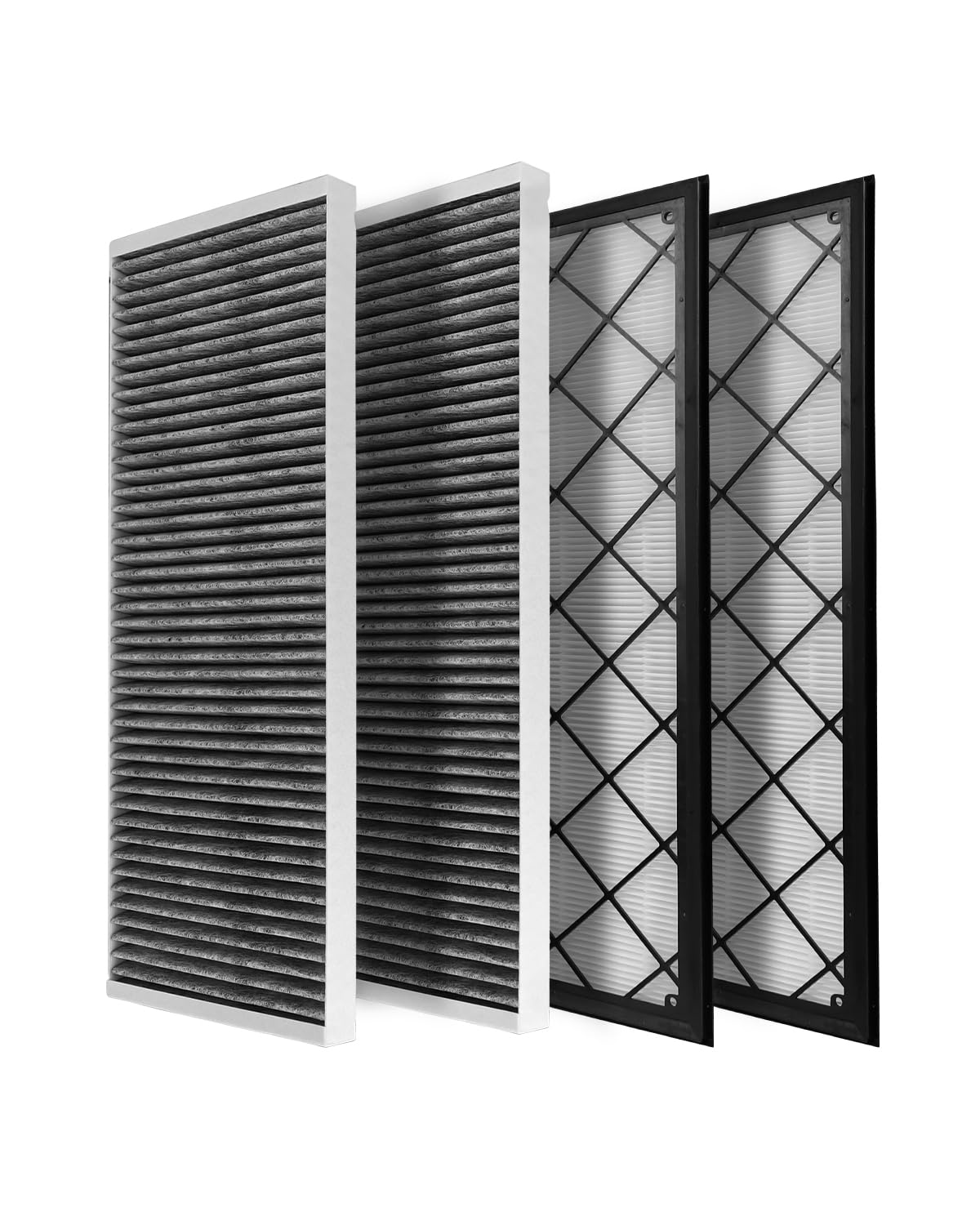 Modello Y Hepa con carbone attivo, circolazione esterna, filtro di ricambio Tesla (Filtro esterno (2 pezzi) (OE))