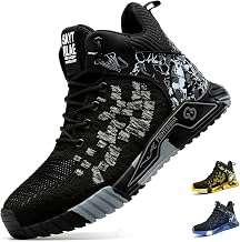 Lightweight Safety Boots Men Safety Shoes Women Non-Slip Steel Toe Sports Work Boots