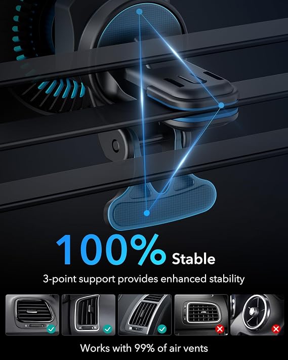 ESR for MagSafe Car Mount Charger with CryoBoost Cooling for iPhone 17-12