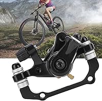 Vista 3 de Juego de frenos de disco mecánicos, pinza de freno de disco delantera y trasera MTB, accesorios de bicicleta para bicicleta de montaña, bicicleta