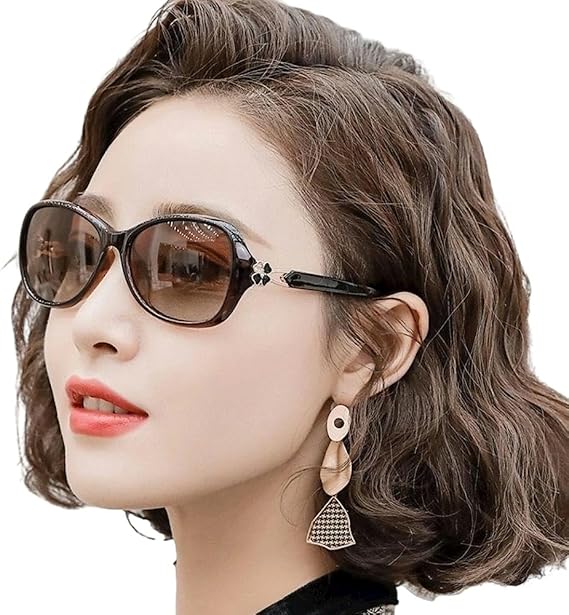 Amazon | Feisedy サングラス 偏光サングラス レディース UV400