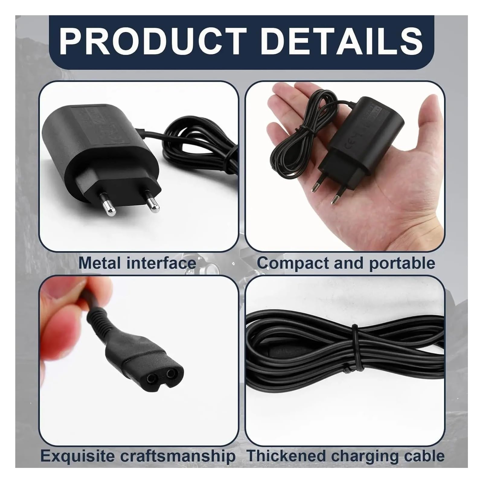 Caricatore for Rasoio Elettrico Da 12 V