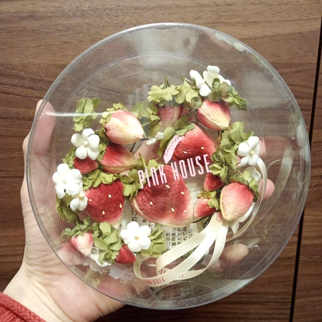 ピンクハウス ピーターラビットいちごコサージュレア ピンクハウス