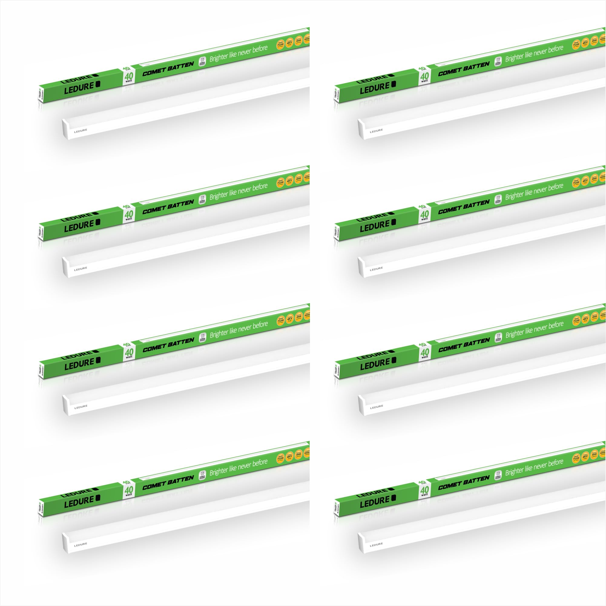 See full amazon price history chart for LEDURE Comet Batten Series: Energy-Efficient 40 W LED Tubelight Batten | Internal Driver | Suitable for Wall & Surface Mounting (Warm White, Pack of 1) LEDURE Comet Batten Series: Energy-Efficient 40 W LED Tubelight Batten | Internal Driver | Suitable for Wall & Surface Mounting (Warm White, Pack of 1) (B0D78R86G5) Amazon Price History, Amazon Price Tracker