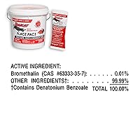 Vista 2 de Tomcat Bromethalin Place Pacs Bait, control de plagas para edificios y casas agrícolas, mata ratas y ratones