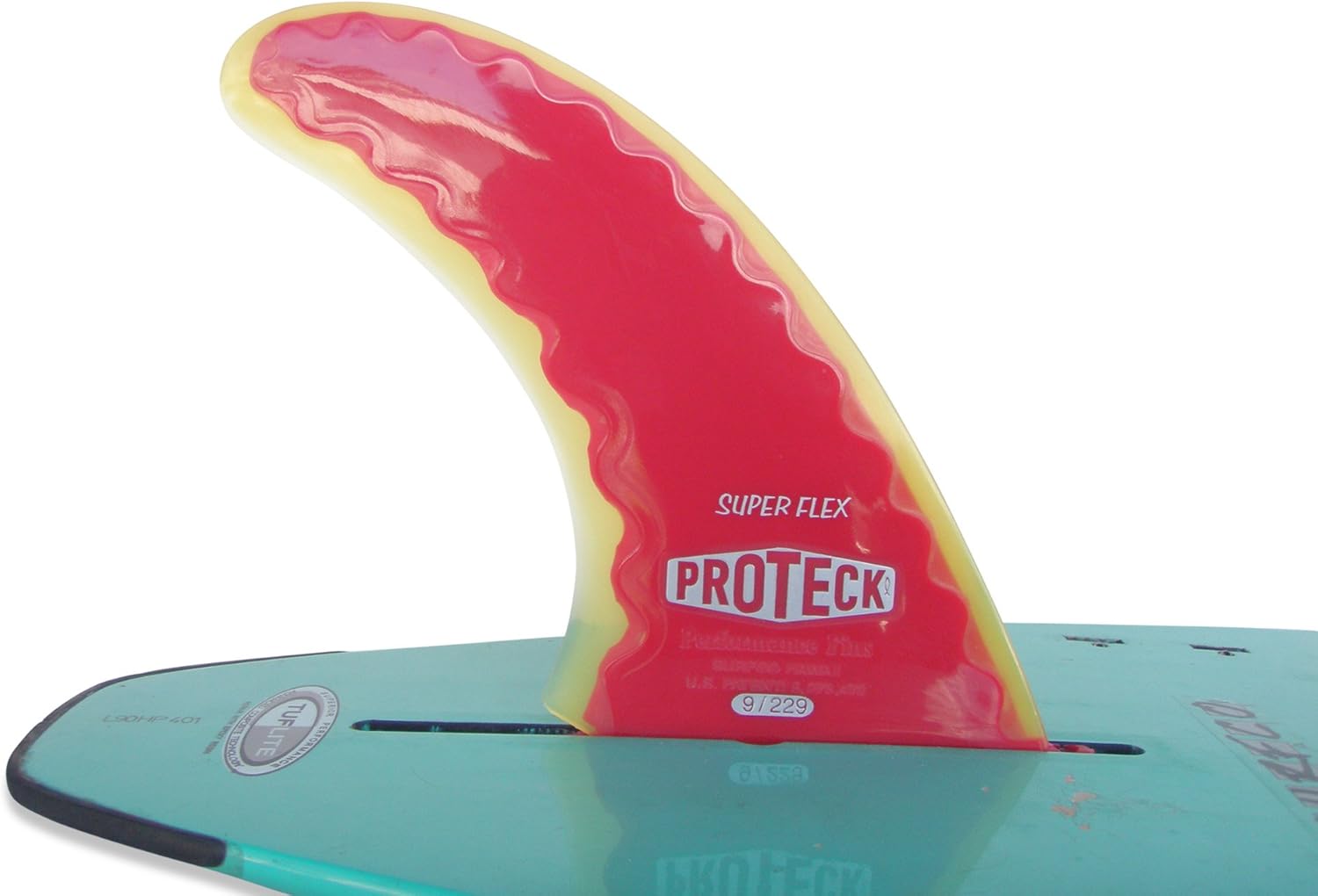 SurfCo - Pro Teck Super Flex Center Surfboard Fins, 7" or 9"