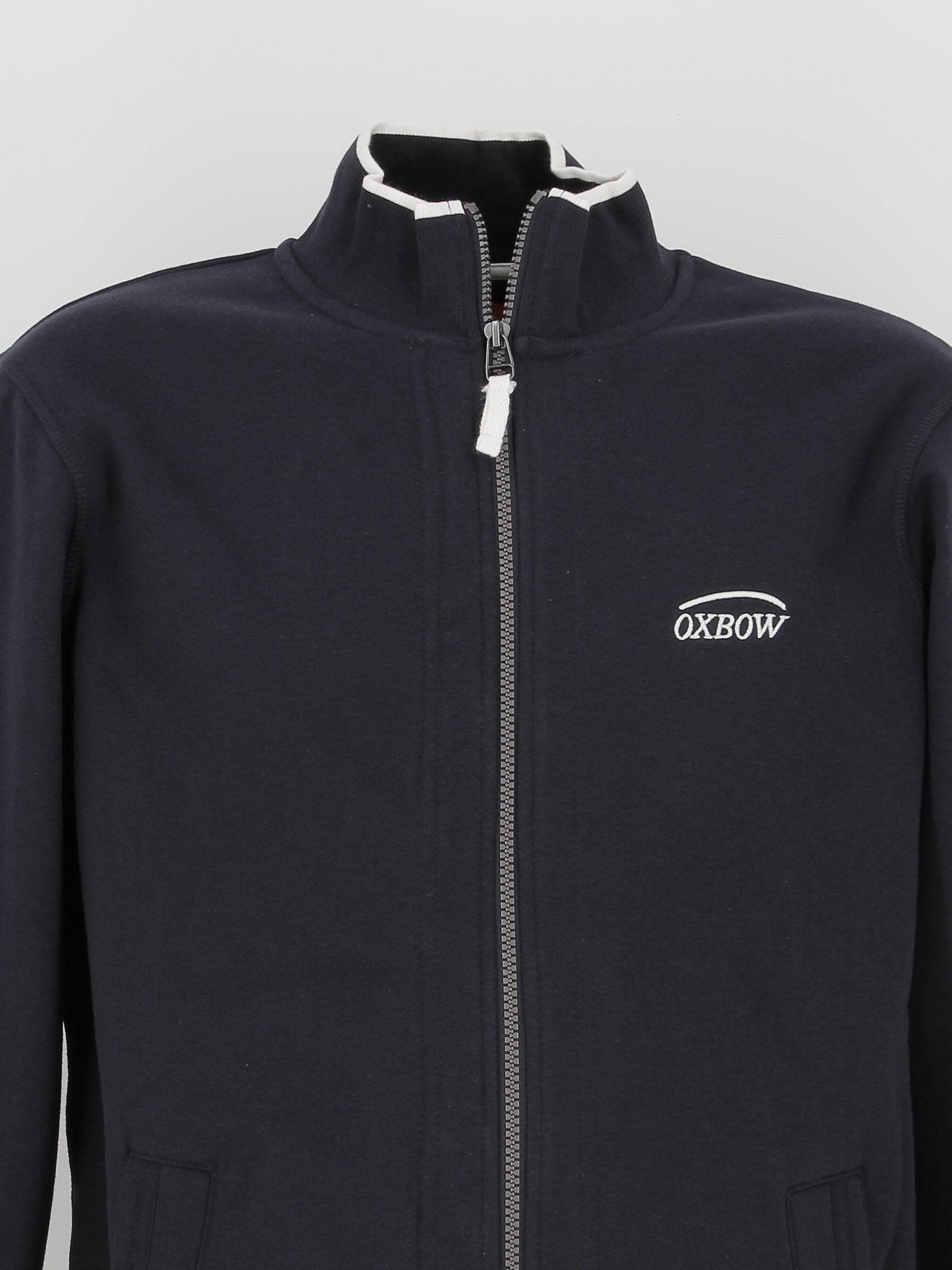 OXBOW Sweat Full Zip Essentiel SALTCOATS Essentials Hiver 2025 Zippé, sans Capuche, Uni