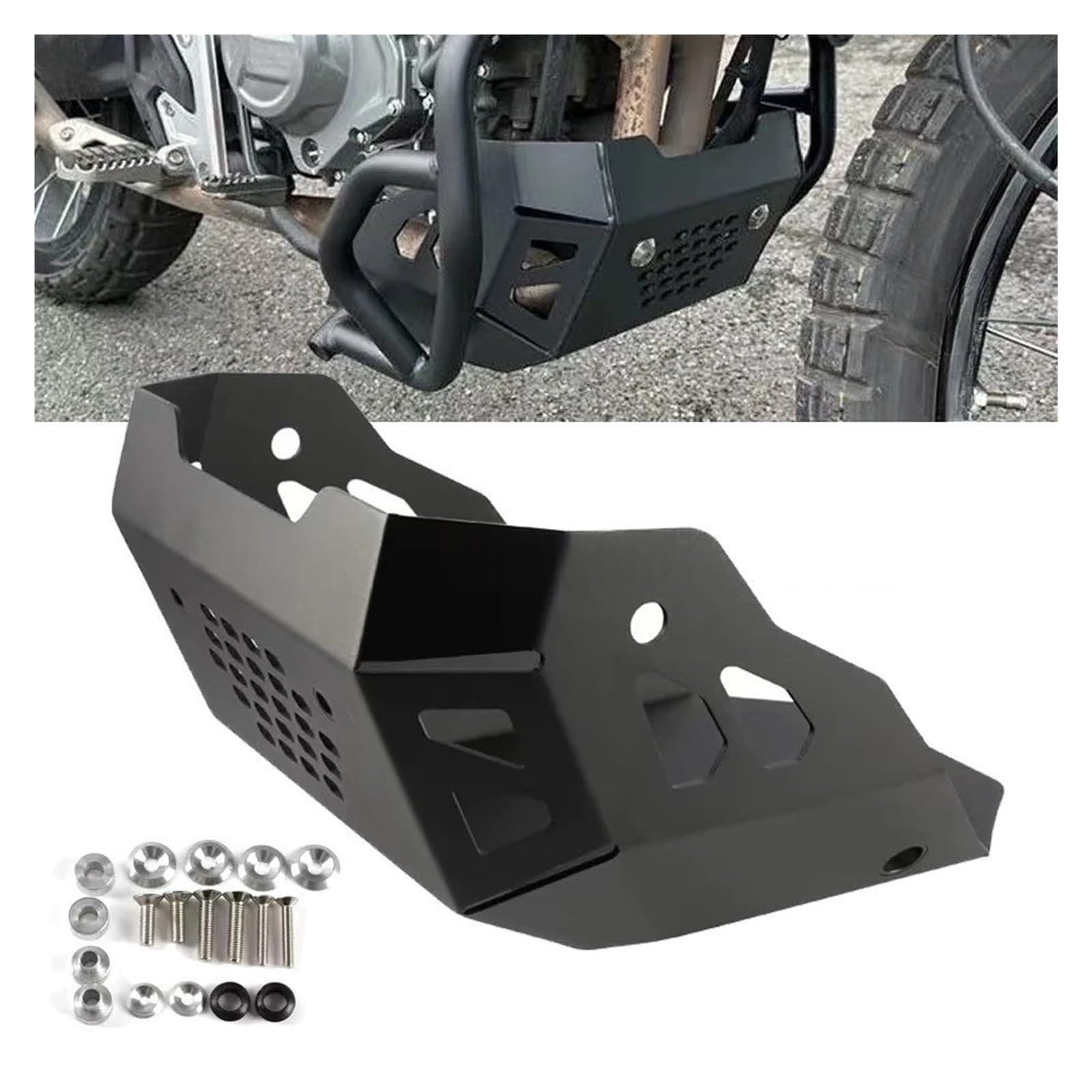 Paracoppa motore moto Per 450MT 450 MT IBEX 2024 Protezione Del Motore Motociclo Telaio Di Scarico Bash Piastra Paramotore Crash Protector Accessori