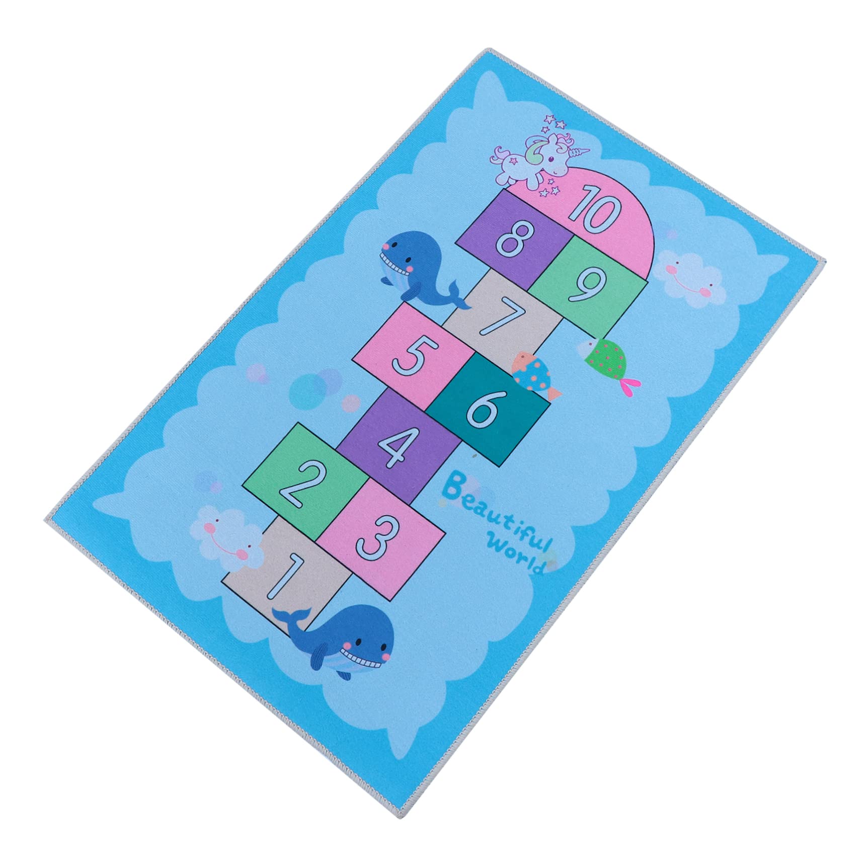 Cabilock Children's Play Mat Fun Decorative Rug Anti-Skid Pad Comfortable Safe for Boys and Girls