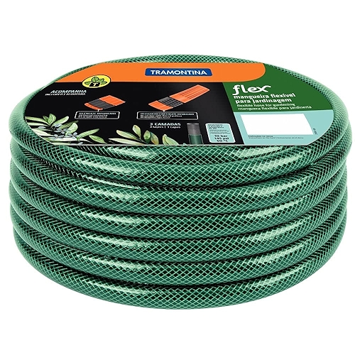 Mangueira Para Jardim 30 Metros Com Esguicho 79172300 TRAMONTINA