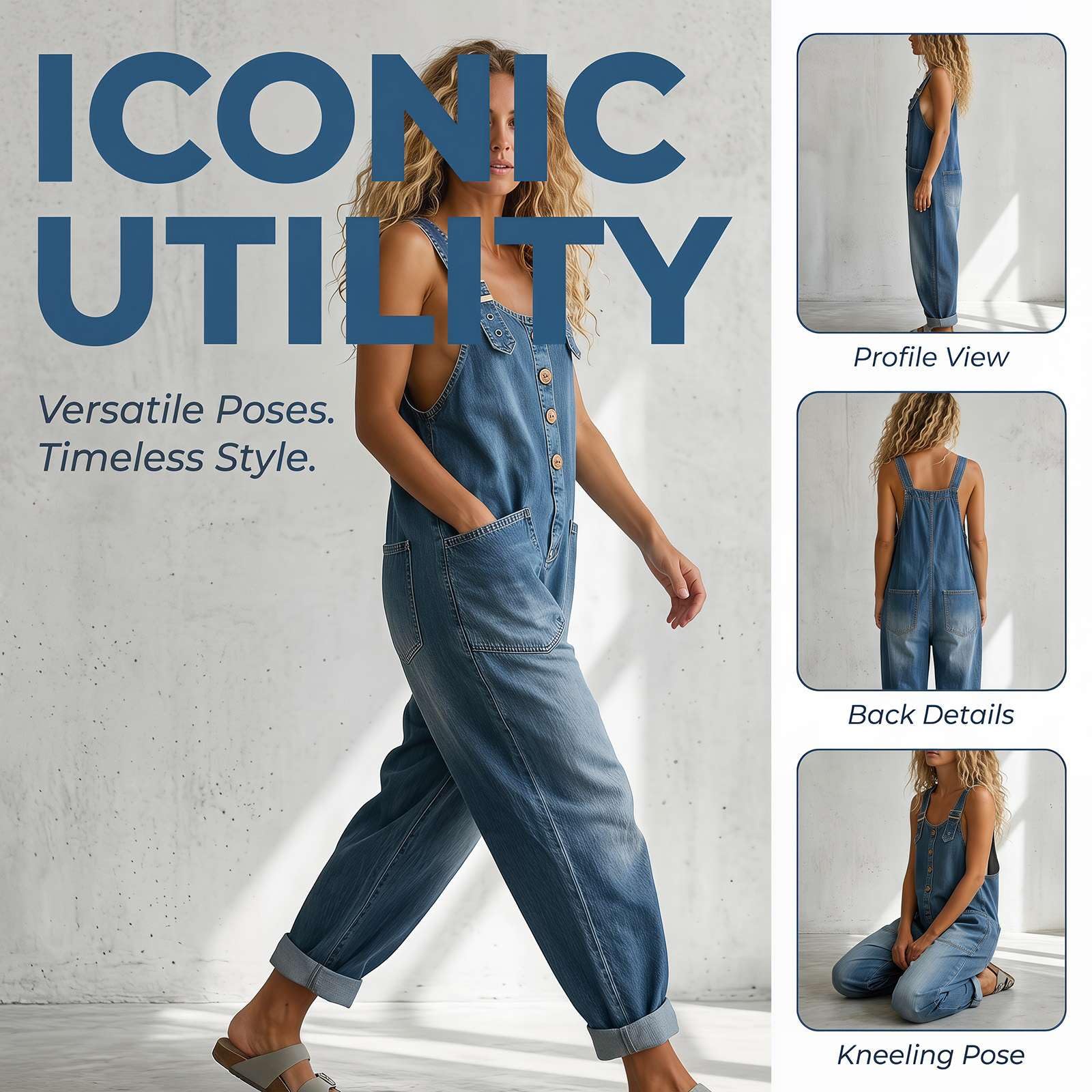 Genérico Mono Mujer Verano Bohemio Floral Petos Vaqueros Ajuste Holgado Pierna Ancha Overol Sin Mangas Elástico Peto Casual Playa Overoles Tallas Grandes Cómodas Con Bolsillos