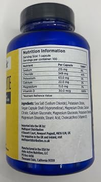 SaltStick Electrolyte Capsules | Salt Pills with Electrolytes for Running, Endurance Sports Nutrition, Running Supplements | 100 Count Electrolyte Pills