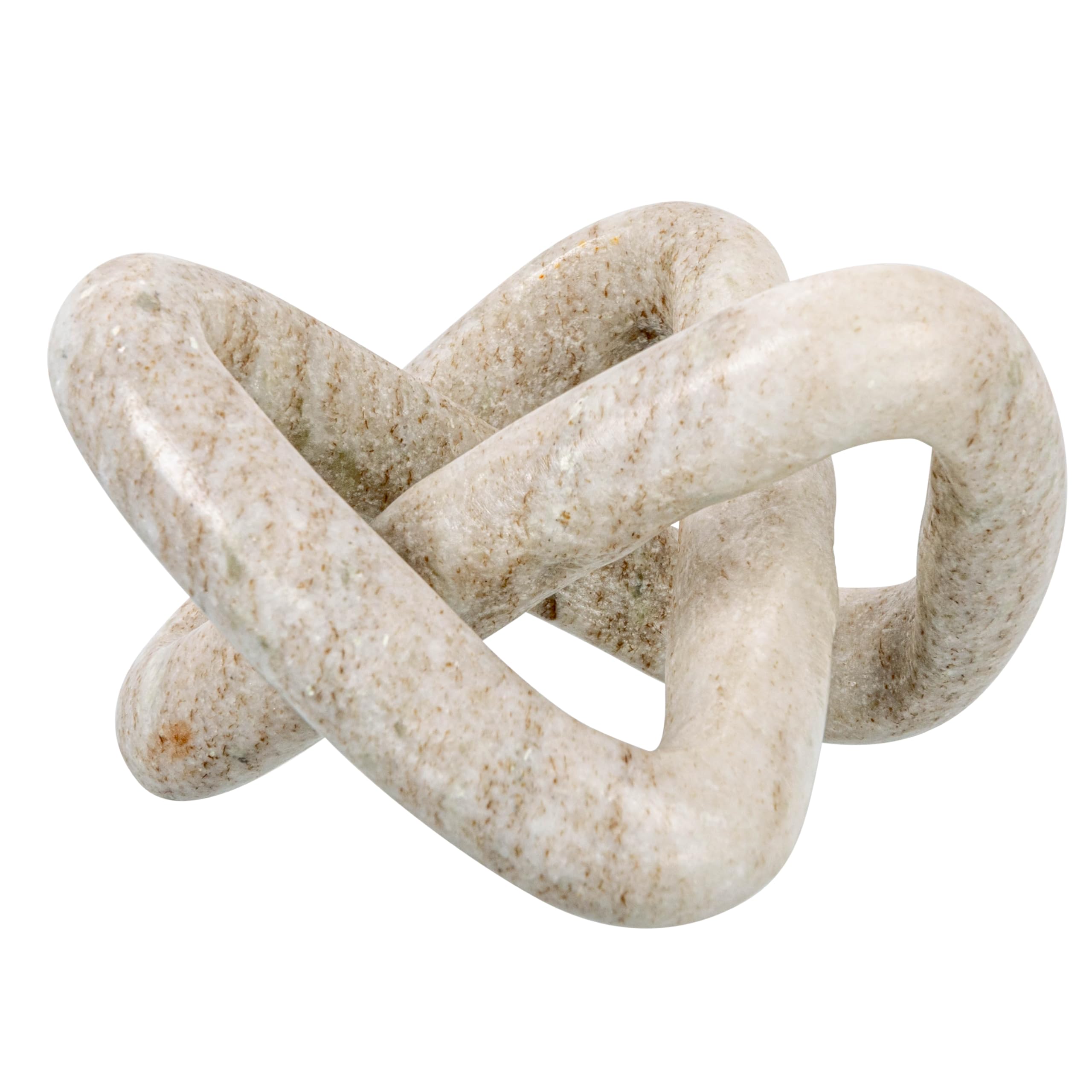 Amazon.com: Creative Co-Op Modern Decorative Marble Link Knot