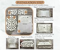 Vista 5 de Alternativa de libro de invitados de boda de bola negra personalizada, idea de libro de invitados de boda de madera, libro de invitados con temática