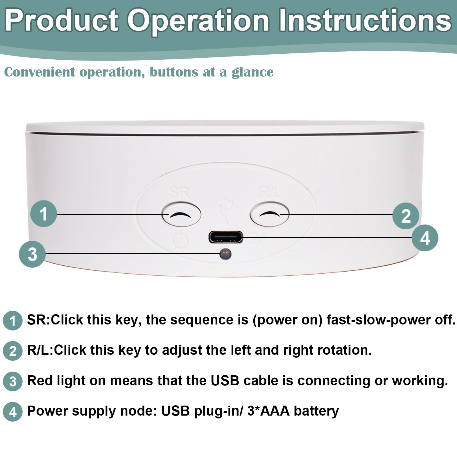 13 cm obrotowy elektryczny gramofon, USB 360 stopni Obrotowa platforma, automatyczny elektryczny gramofon do cichej fotografii, do biżuterii, zegarków, fotografii, nagrań wideo (biały)