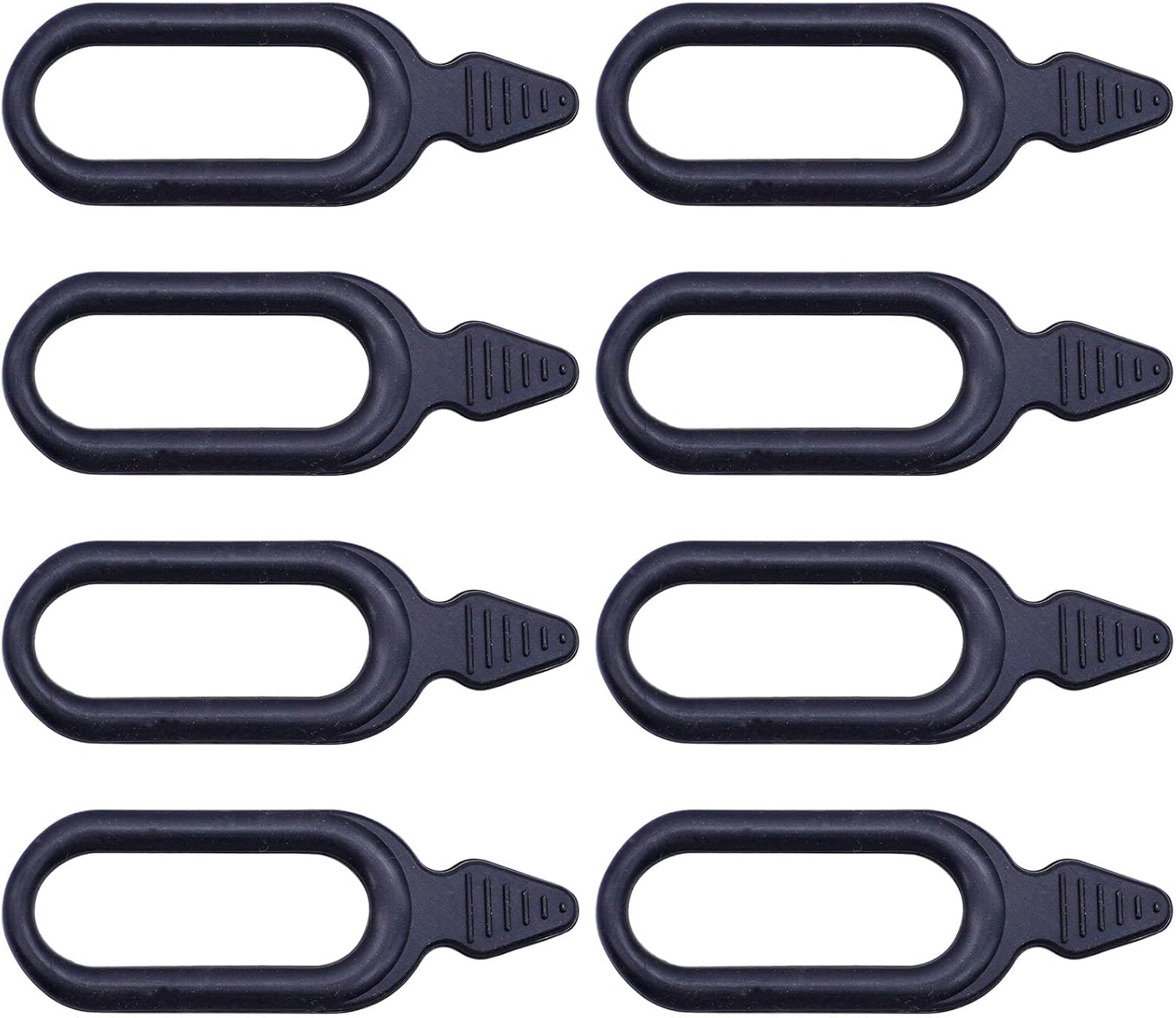 Rack Straps Rubber Snubbers,Bow Rack Snubber Strap for ATV Gun & Bow Rack 8 Packs