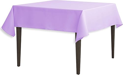 Mantel de poliéster cuadrado de 54 pulgadas