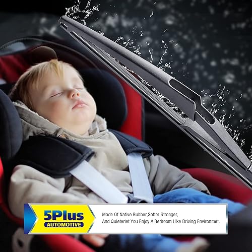 Miniatura 121 de Repuestos de limpiaparabrisas de 26 pulgadas (paquete de 4), repuestos de limpiaparabrisas de repuesto para automóvil, tamaño ajustable de 26