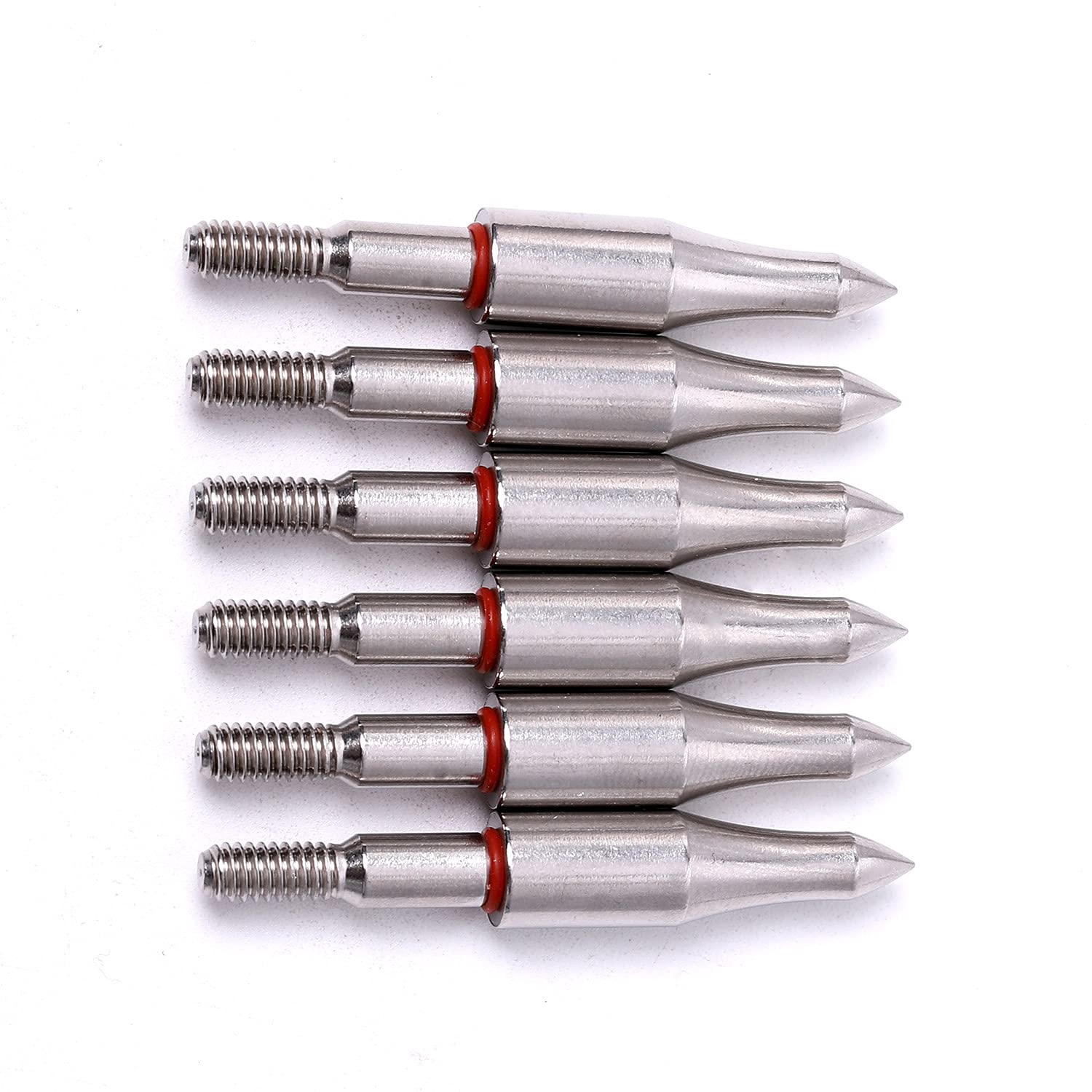 Target Arrows Tips Stainless Steel Arrow Points 100-300 Grains 12-Pack Archery Field ...