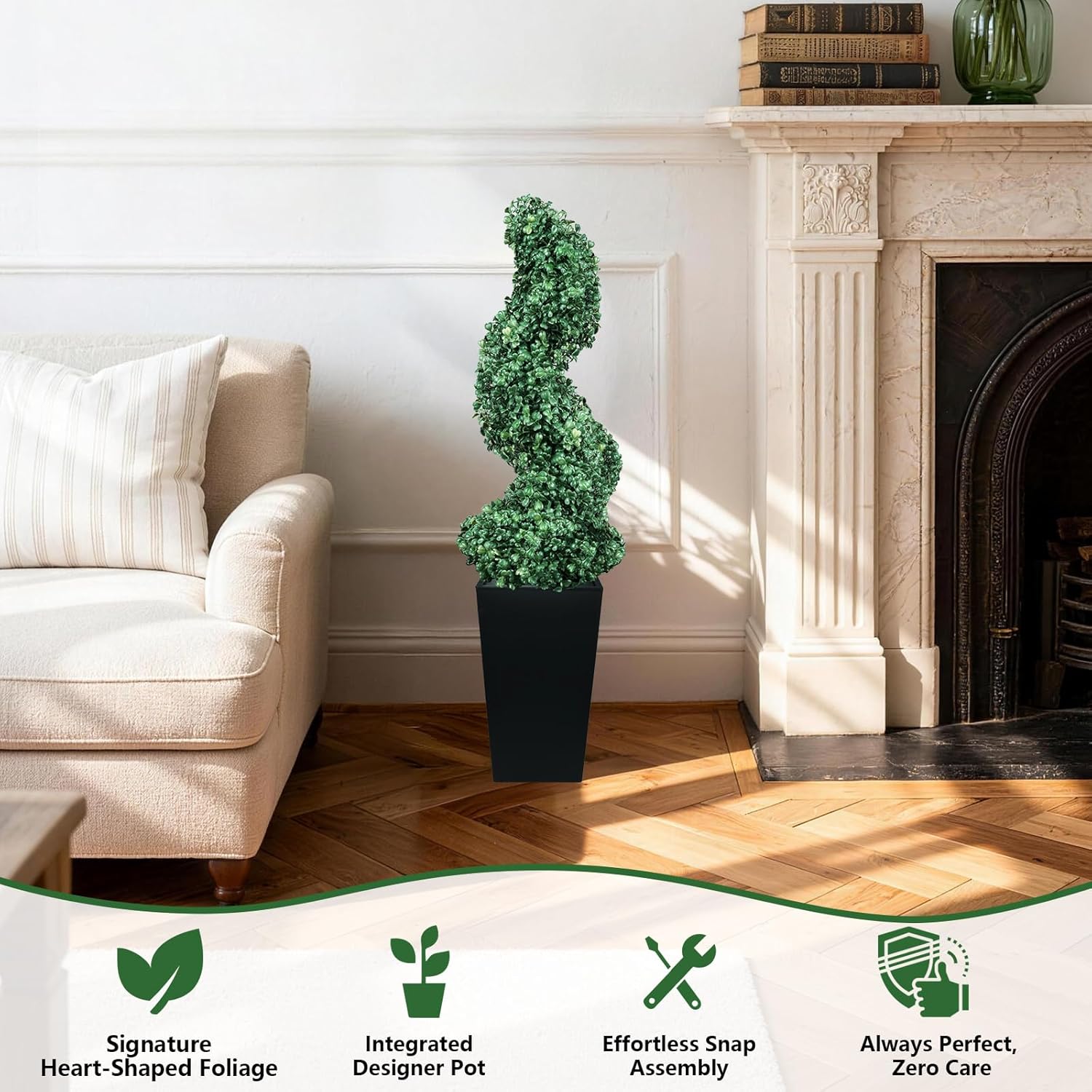 Artificial Boxwood Trees