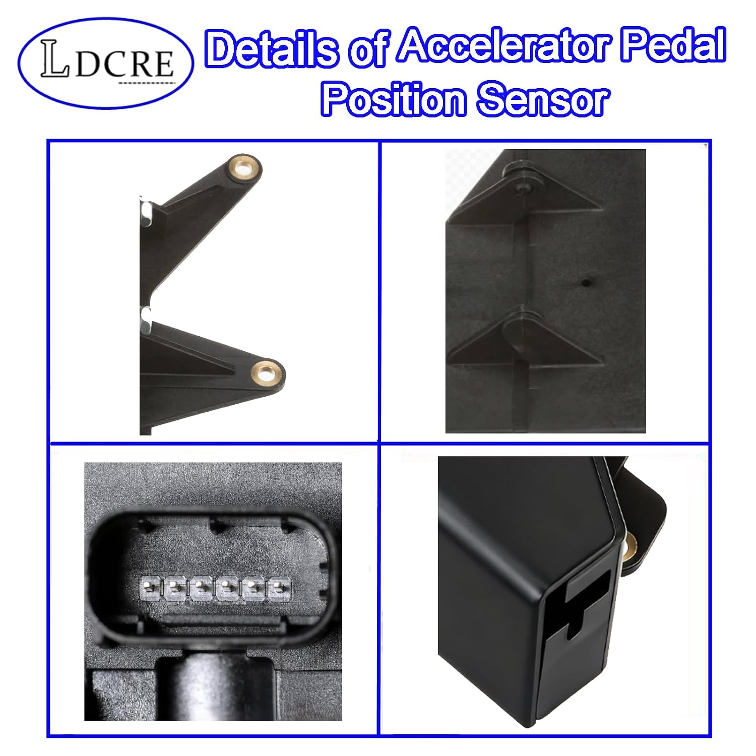 53032456AE Accelerator Pedal Position Sensor Fit for Dodge Ram 1500 2500 3500 5.7L HEMI & 5.9L Cummins Diesel 2003-2004 | APPS Replace 53032456AC, 53032455AD, TH456