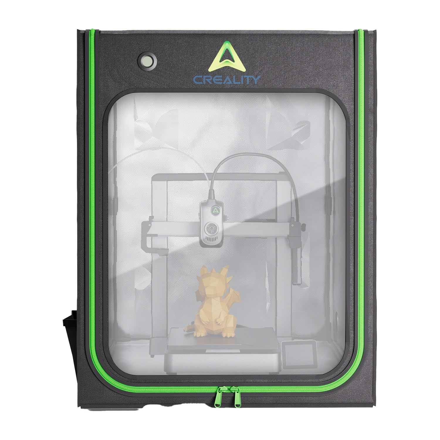 Creality Official 3D Printer Enclosuer S (520 x 600 x 720mm), Constant Temperature with LED Light & Accessory Expansion, Thermal & Dustproof Cover for Creality Hi &Smaller Sized 3D Printers