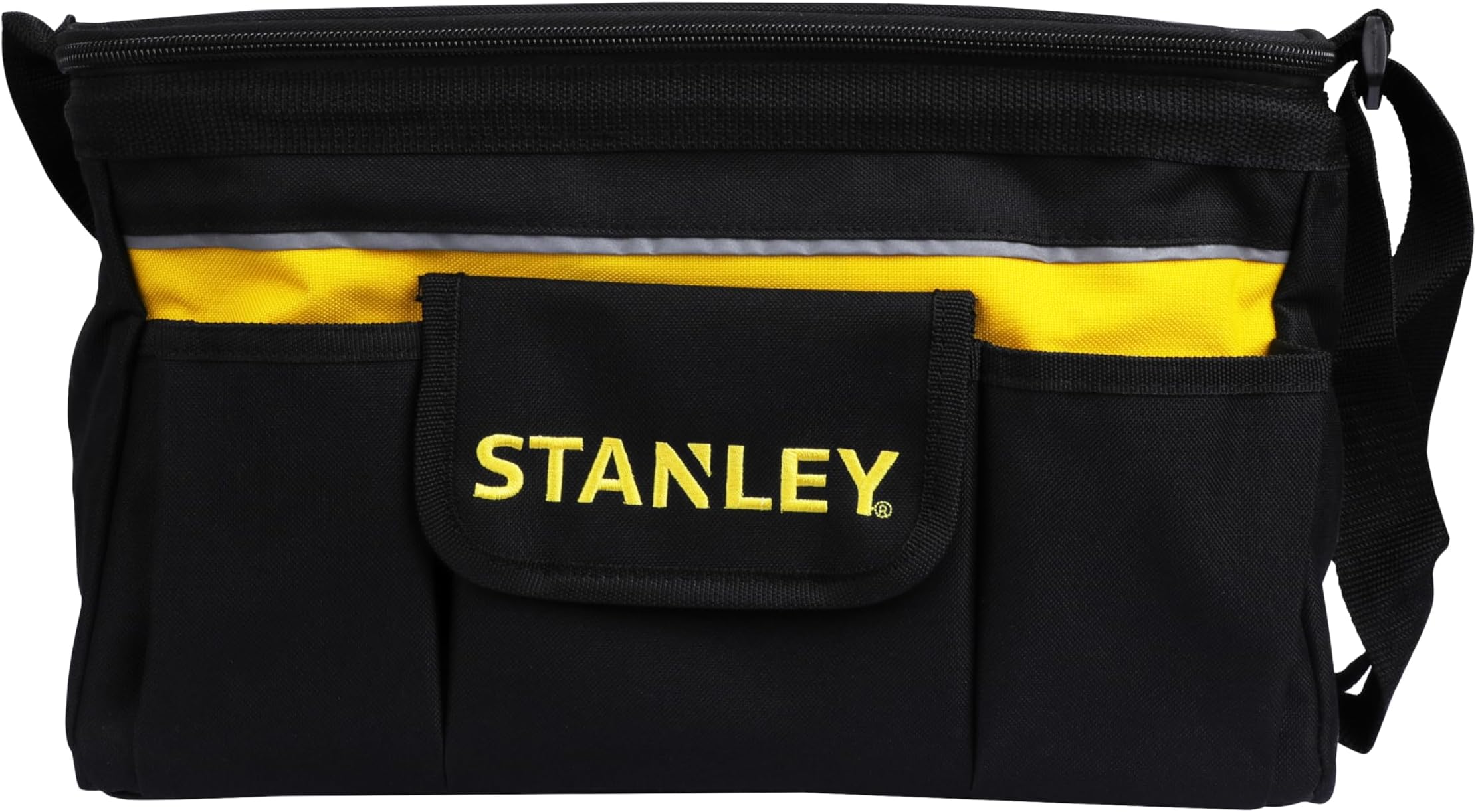 Stanley STST1-73615 Tool Bag with Belt, Black/Yellow