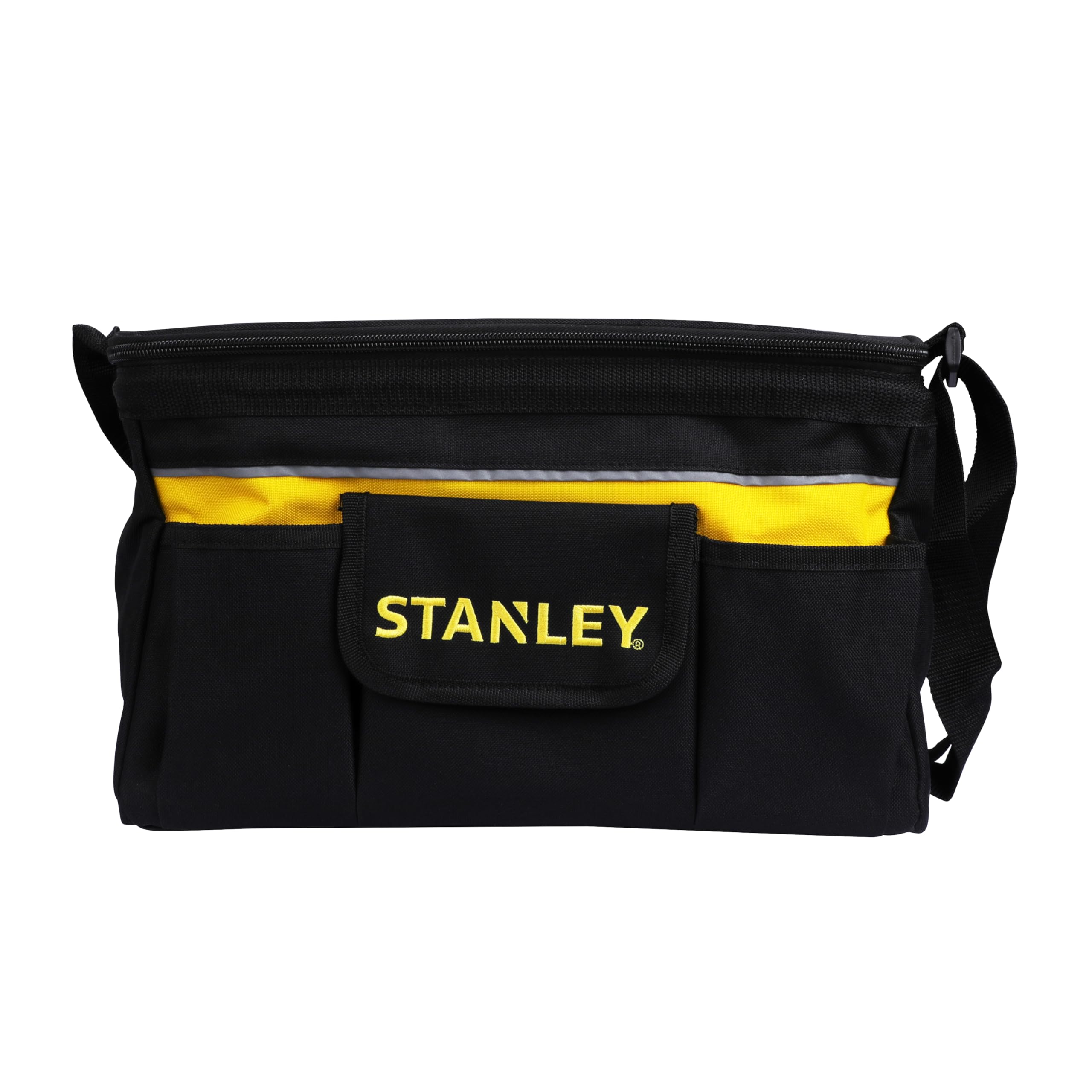 STANLEYStst1-73615 Tool Bag With Belt, Black/Yellow