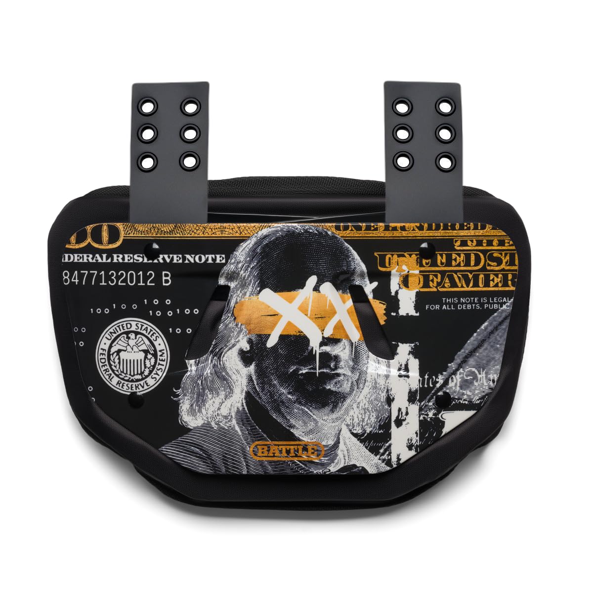 Amazon.co.jp: Battle Sports ノベルティ フットボールバックプレート