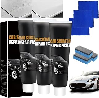 Scratch Remover for Vehicles, 2025 Car Scratch Remover for Deep Scratches, Car Polishing Wax Scratch Remover for Vehicles with Wipes Sponge,Quick-Acting Paint Scratch Repair Kit(3pc)