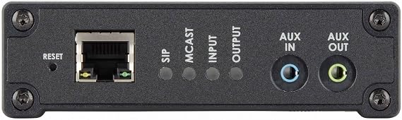 Algo 8301 IP Paging Adapter & Bell Scheduler for Integrating Lgeacy Analog Amilifiers PoE Bundle with 2X Auxilary Cables, Cable Ties, 6th Avenue Fiber Cloth