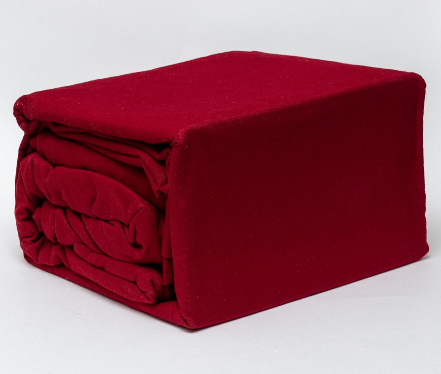 Flannel Sheets Queen Size, 4Piece Queen Flannel Sheet Set (Red, Queen