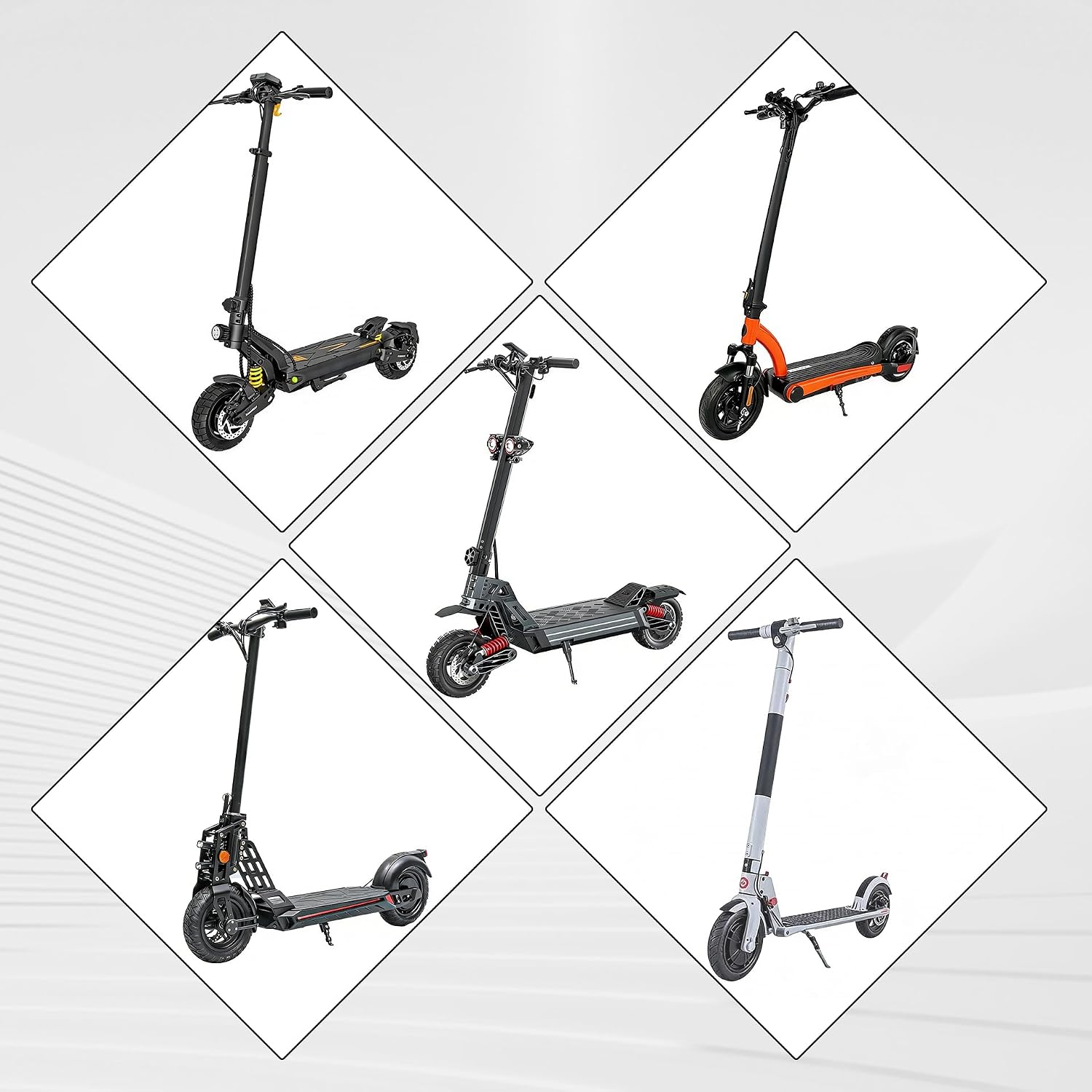 85/65-6.5 Electric Scooter Tire - 85/65-6.5 E-Scooter Tubeless Tire for Self Balancing Scooter, Electric Scooter, Hoverboard - Off-Road - TL - 2 Pack