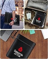 Vista 6 de Dreamix Bolsa de documentos ignífuga e impermeable, almacenamiento seguro, objetos de valor, joyería en efectivo, documentos legales, archivo