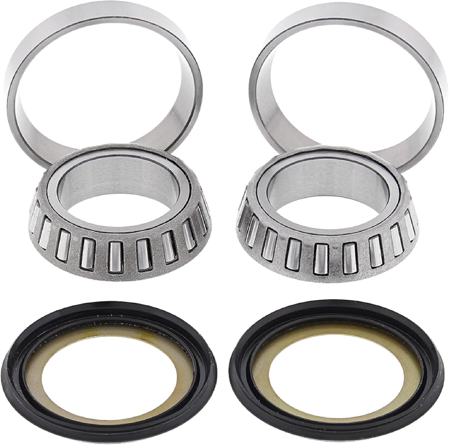 All Balls Racing 22-1059 Steering Stem Bearing Seal Kit Compatible with/Replacement for Honda