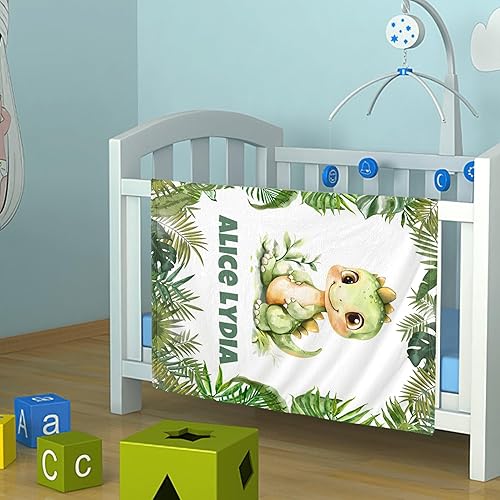 Miniatura 3 de Envío al día siguiente impreso en Estados Unidos - Manta de bebé personalizada, mantas de bebé personalizadas para niños y niñas con nombre, regalos