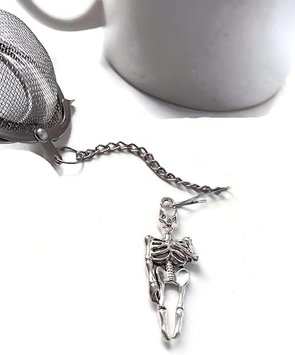Skeleton Teaball Infuser Strainer for Dried Leaves Tea Brewing