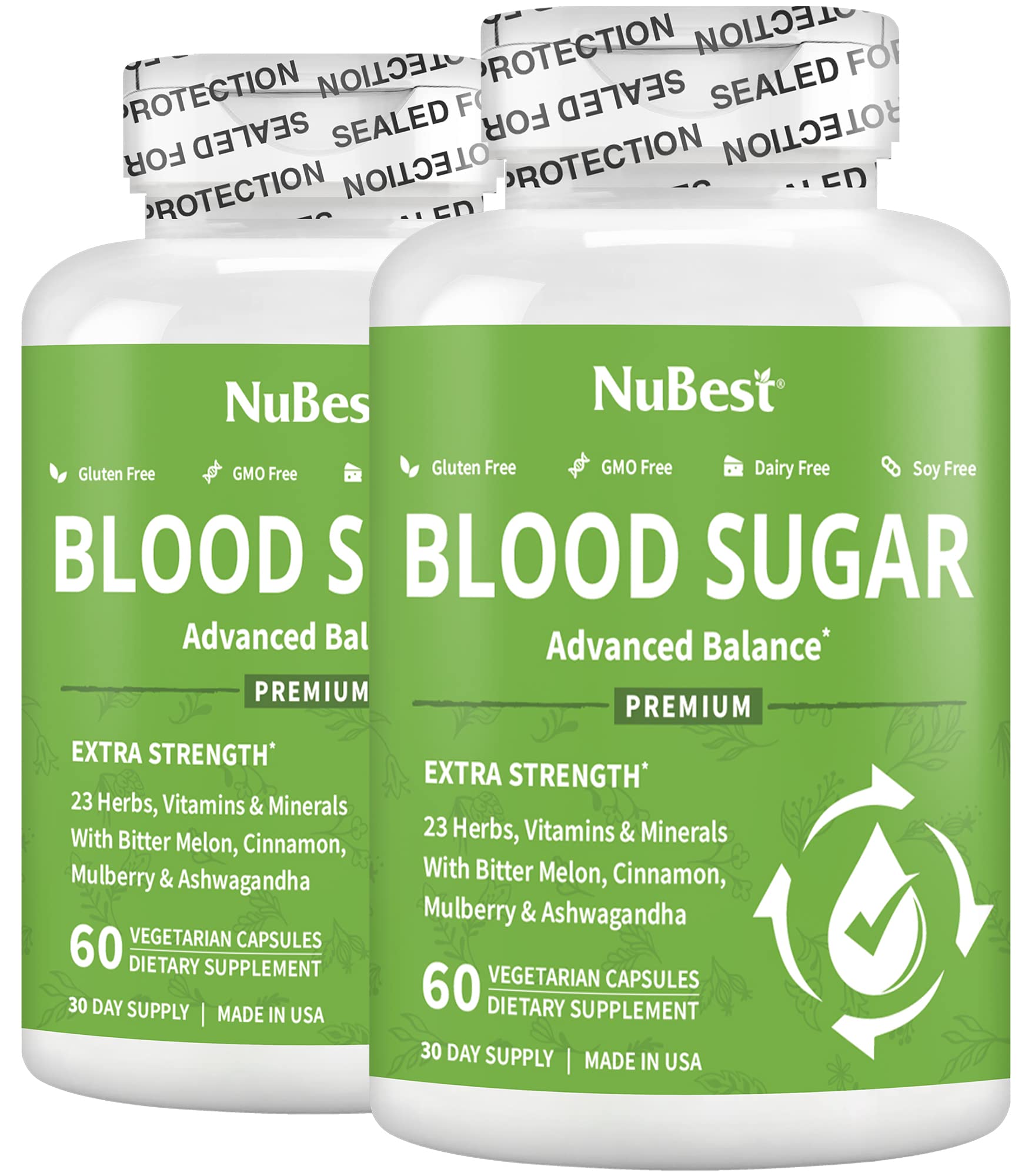 NuBest Blood Sugar, Bitter Melon & Cinnamon Supplement, 60 Capsules — Amazon image 5