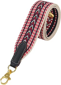 Purse Shoulder Strap for Picotin/Kelly/Evelyne, Weaving Purse Strap Replacement Crossbody Handbag Strap35.4inch long,Gold Studs