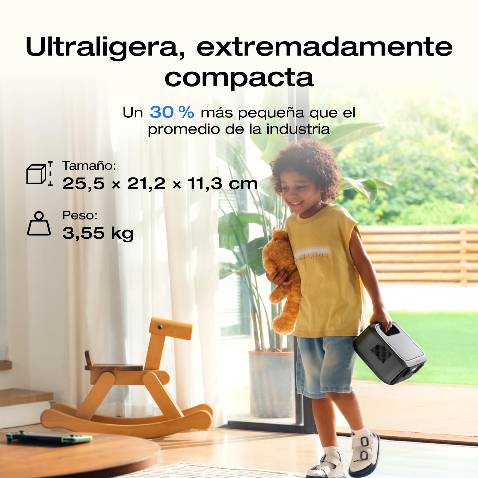 Estación de energía portátil EF EcoFlow River 3 10ms SAI (Reacondicionado) | Batería LFP 245 Wh, 600 W Salida, sólo pequeños Defectos en el Embalaje, el Producto está Completamente sin Usar
