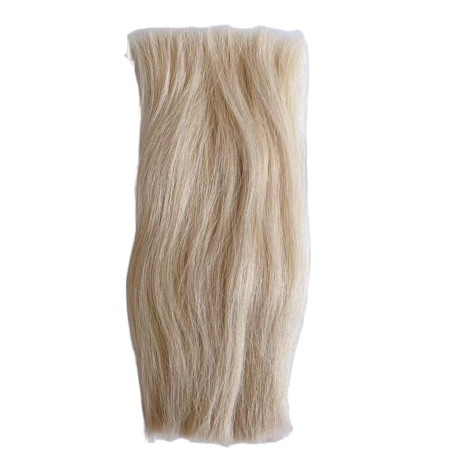 Horse Hair - Natural White Horse Tail Hair, 1/4 lb, for Styling and Weaving